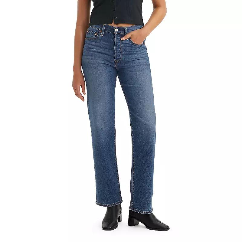 Levi's® Women's Ultra-High Rise Ribcage Straight Jeans - All Alone 26: Heavyweight Denim, Relaxed Fit, 32" Inseam Product Image