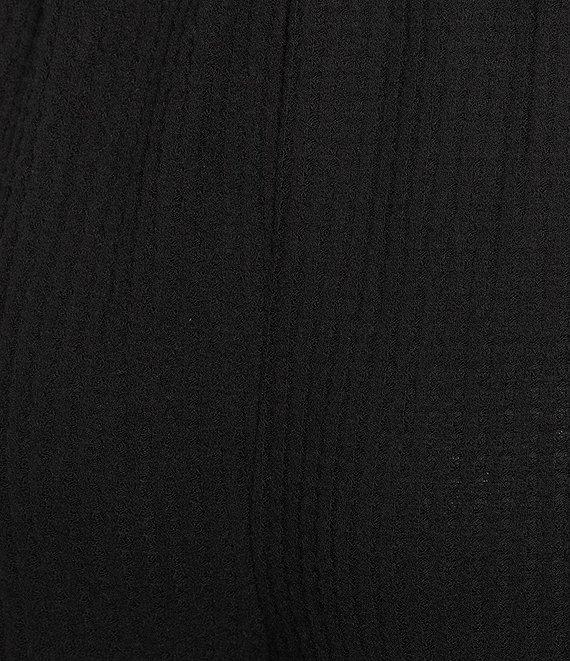 C&V Chelsea & Violet Waffle Wide Leg Coordinating Pants Product Image