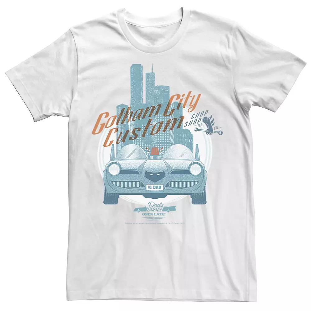 Men's DC Comics Gotham City Customs Shop Poster Tee,  Product Image