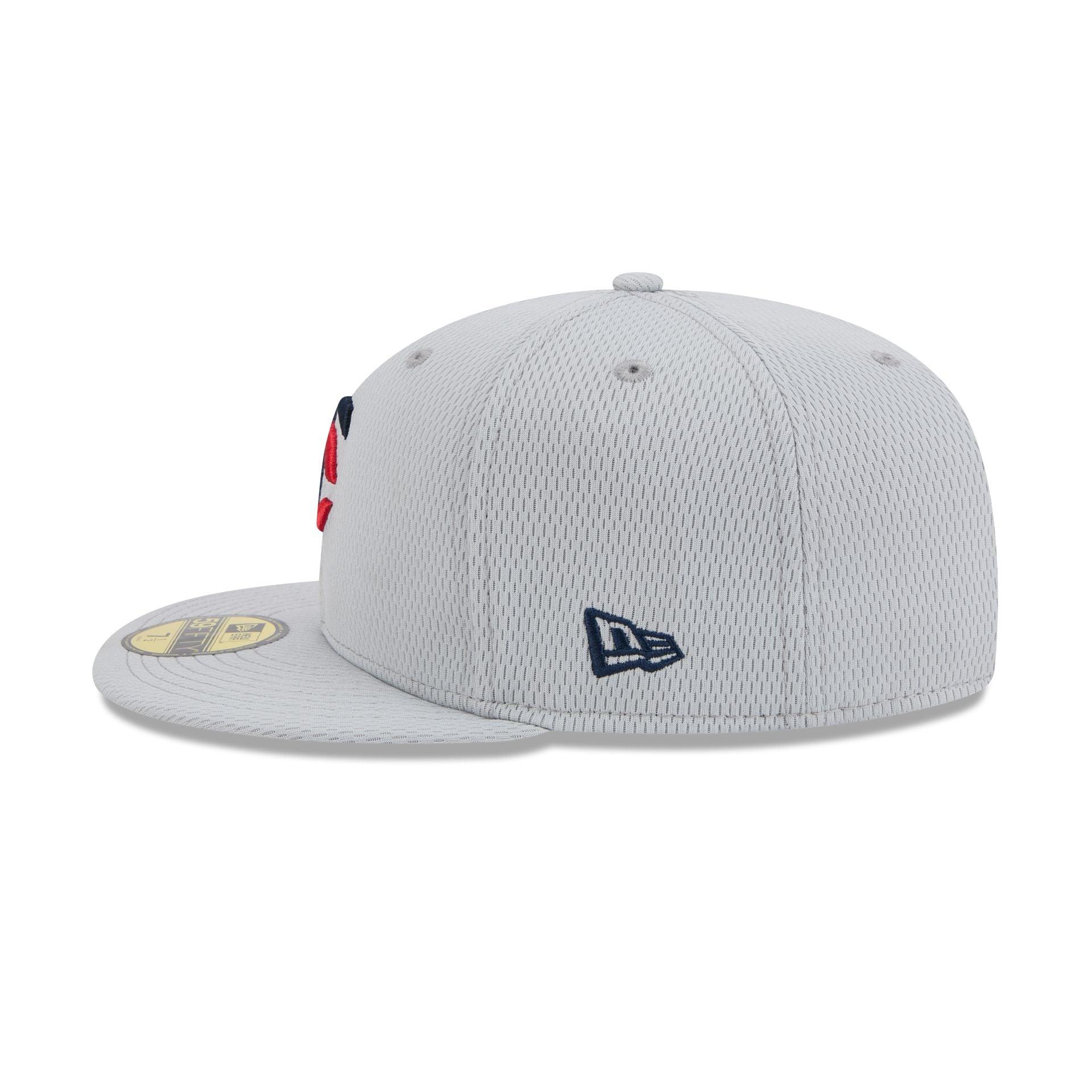 Minnesota Twins 2025 Clubhouse Gray 59FIFTY Fitted Hat Male Product Image