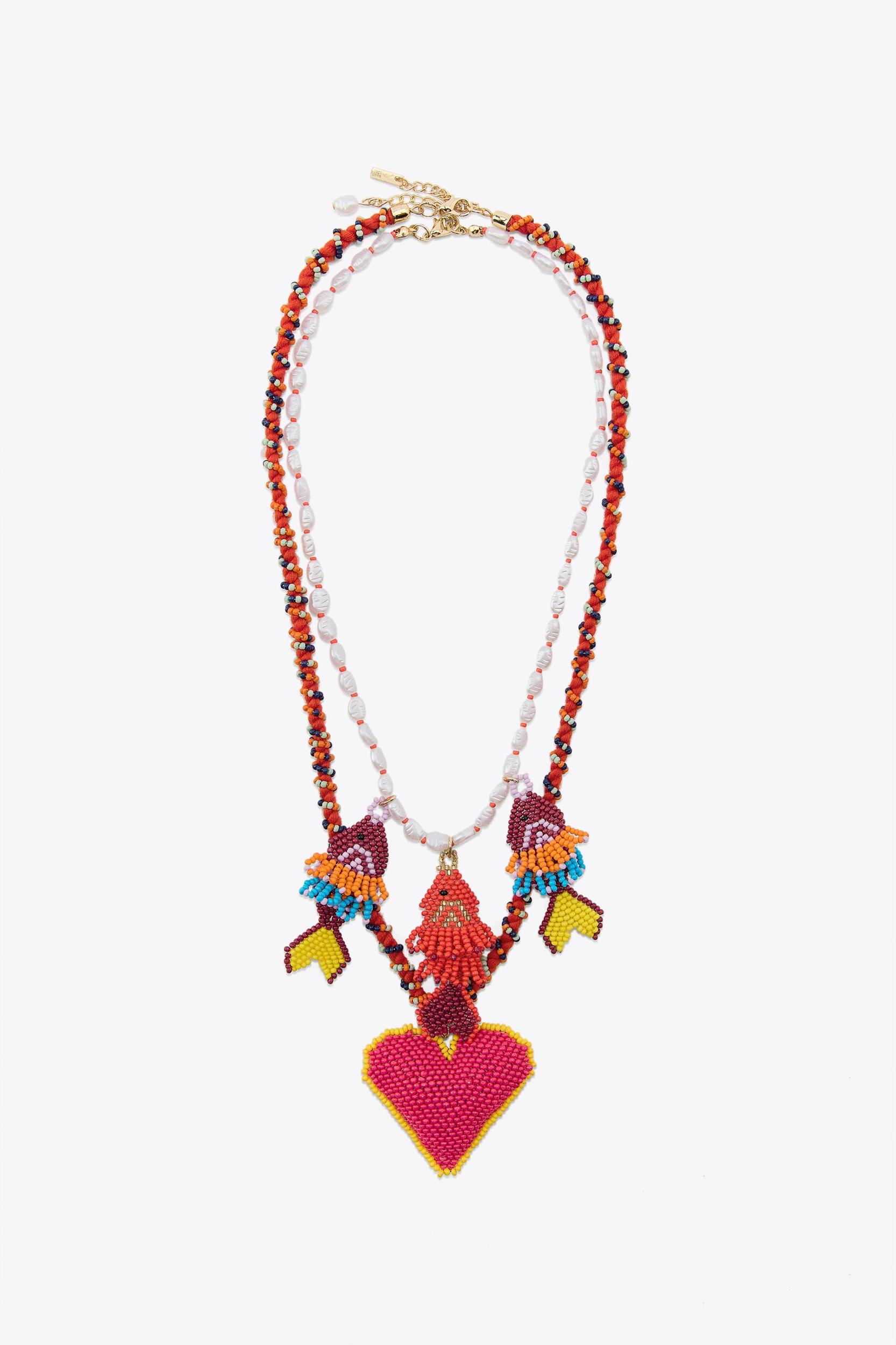FISH AND HEART NECKLACE PACK Product Image