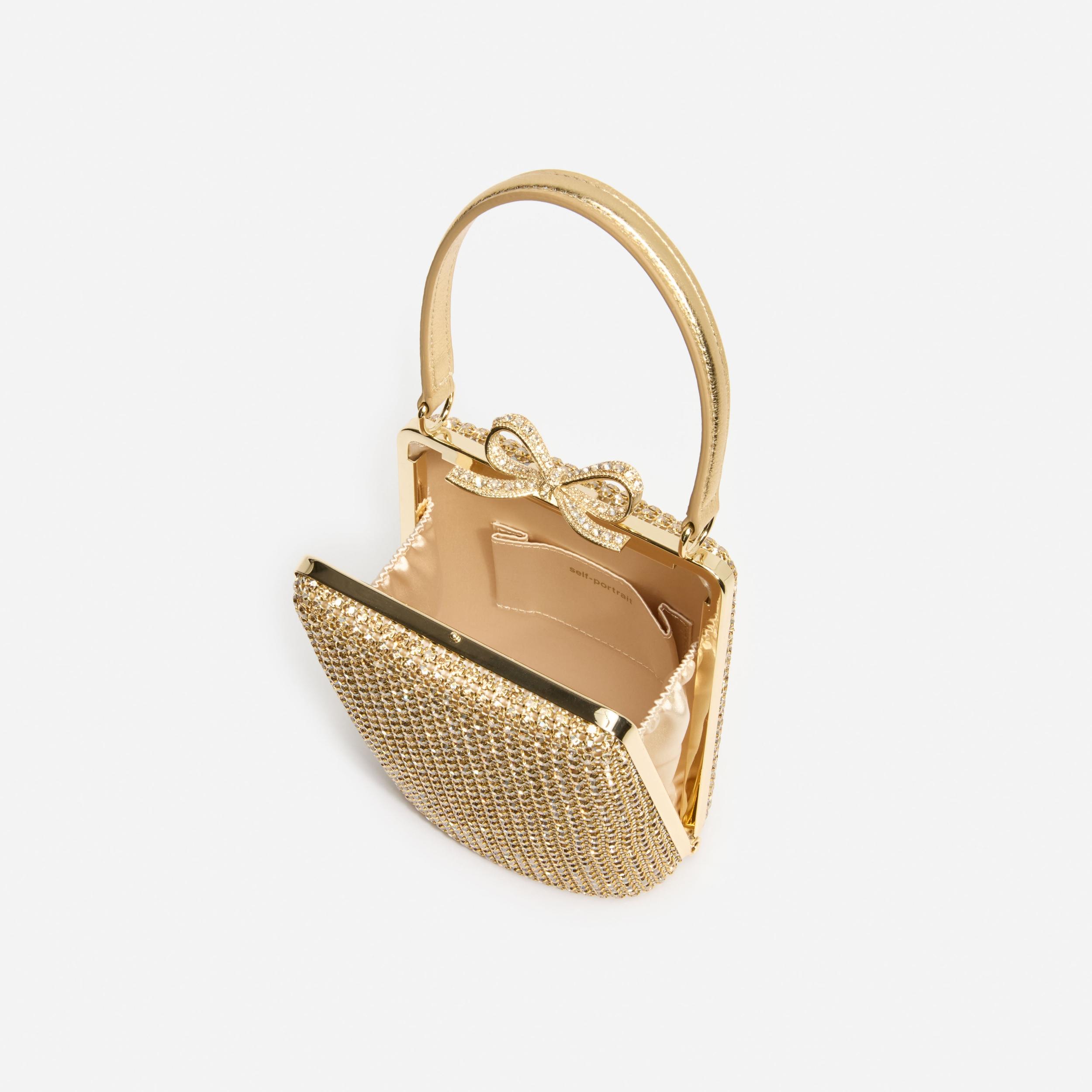 Gold Crystal Mini Bag Product Image