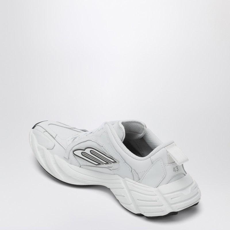 BALENCIAGA Men White Cowskin And Polyester Monday Shoe Sneakers Product Image