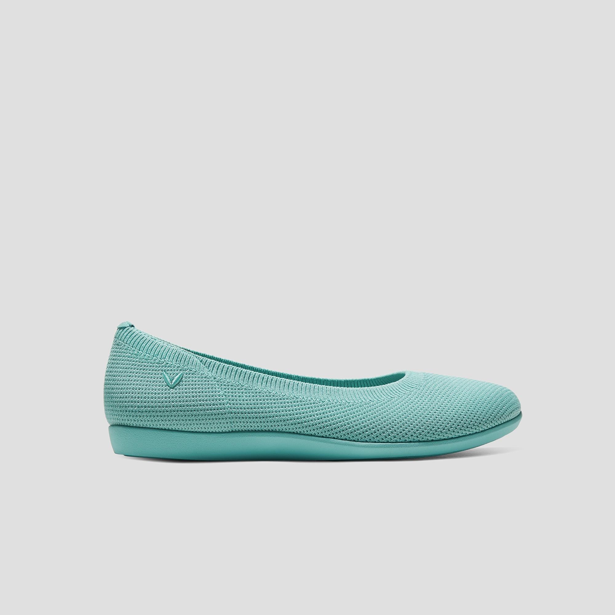 Water-Repellent Round-Toe Walking Flats (Claire Walker) Product Image