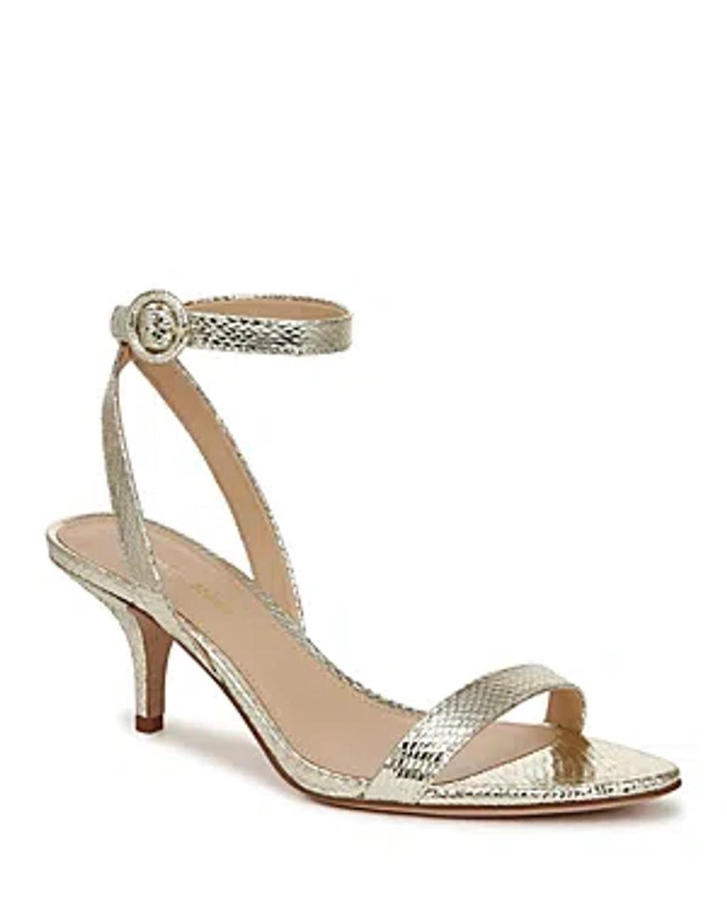 Veronica Beard Womens Darcelle Pointed Toe Mid Heel Sandals Product Image