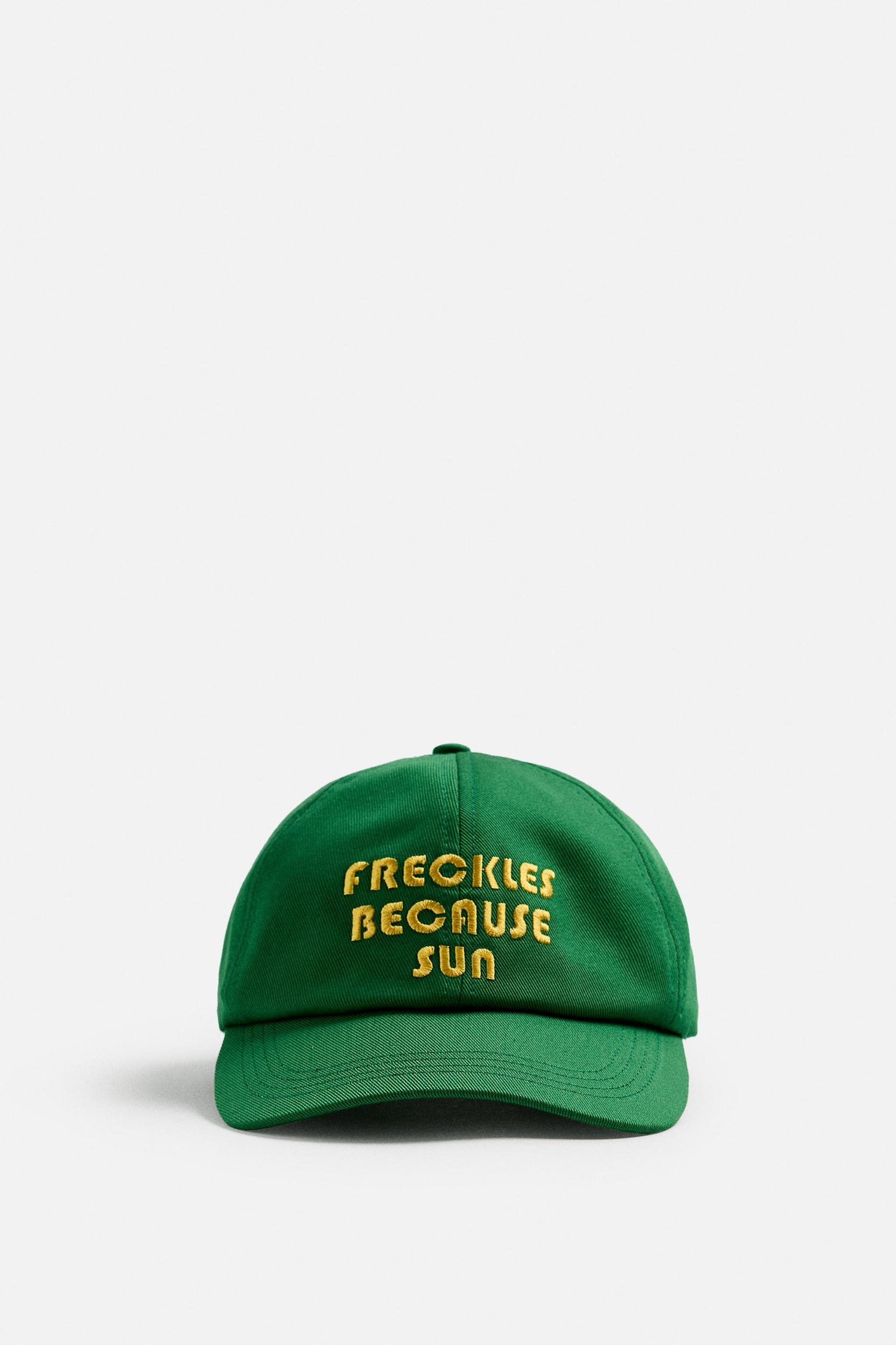 EMBROIDERED TEXT CAP Product Image