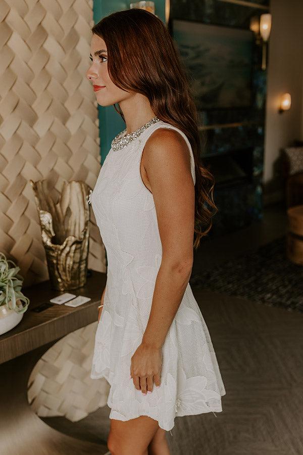 Sparks Fly Rhinestone Embellished Mini Dress Product Image