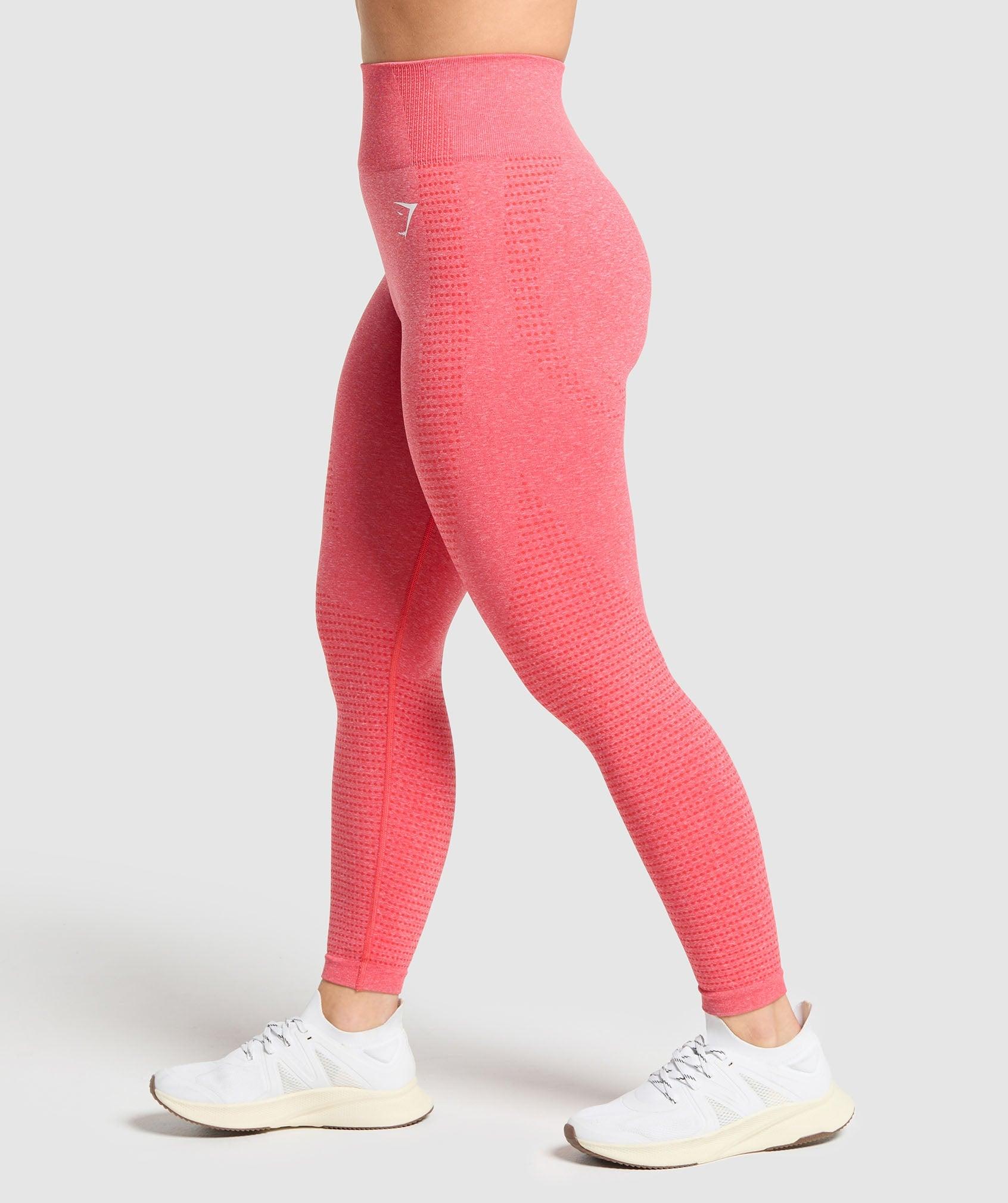 Gymshark Vital Leggings - Coral Red Marl Female Product Image