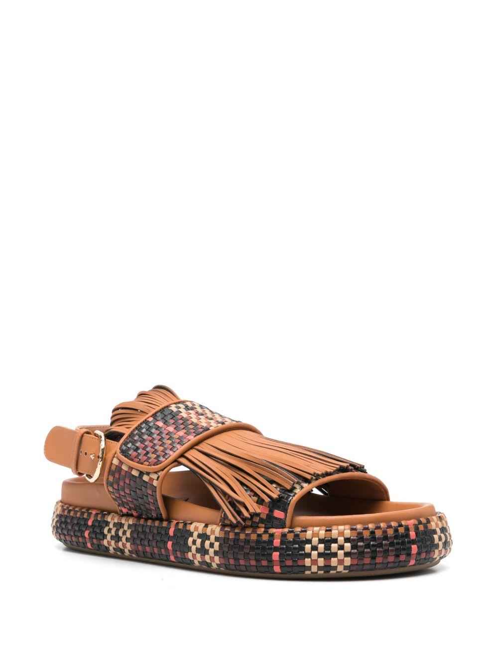 Alba leather sandals Product Image