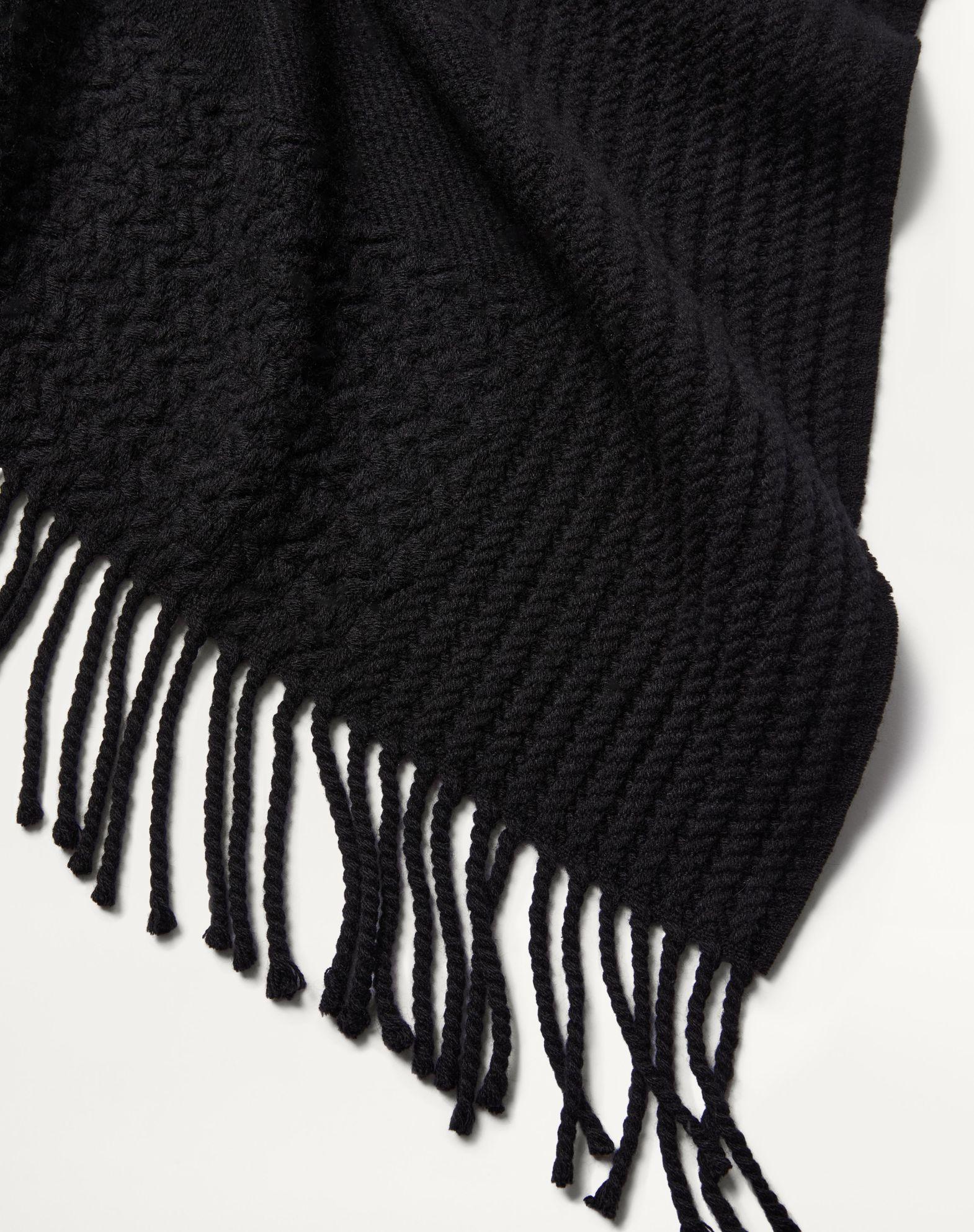 Vlogo Signature Cashmere Poncho  Product Image