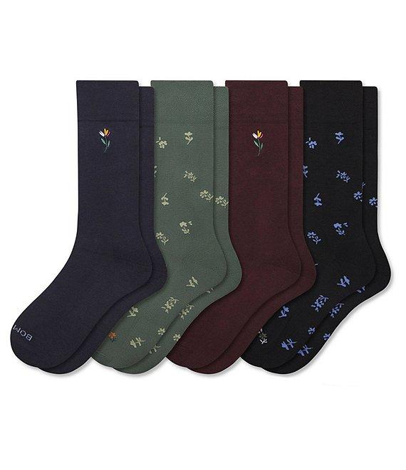 Bombas Calf Dress Socks 4-Pack Gift Box Product Image