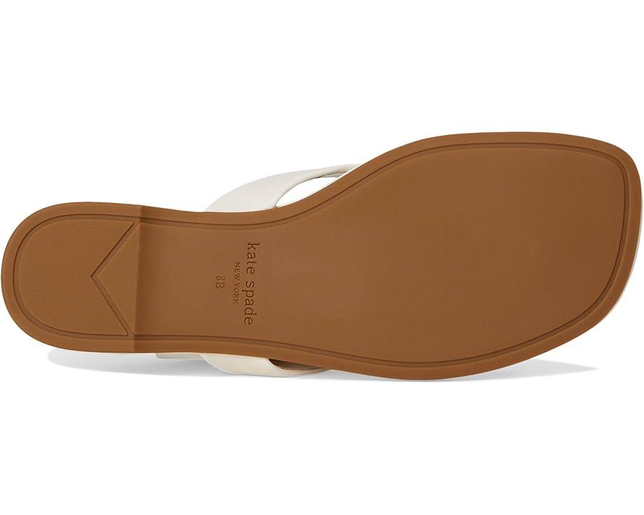Spade Flower Smooth Leather Flip-Flop Product Image