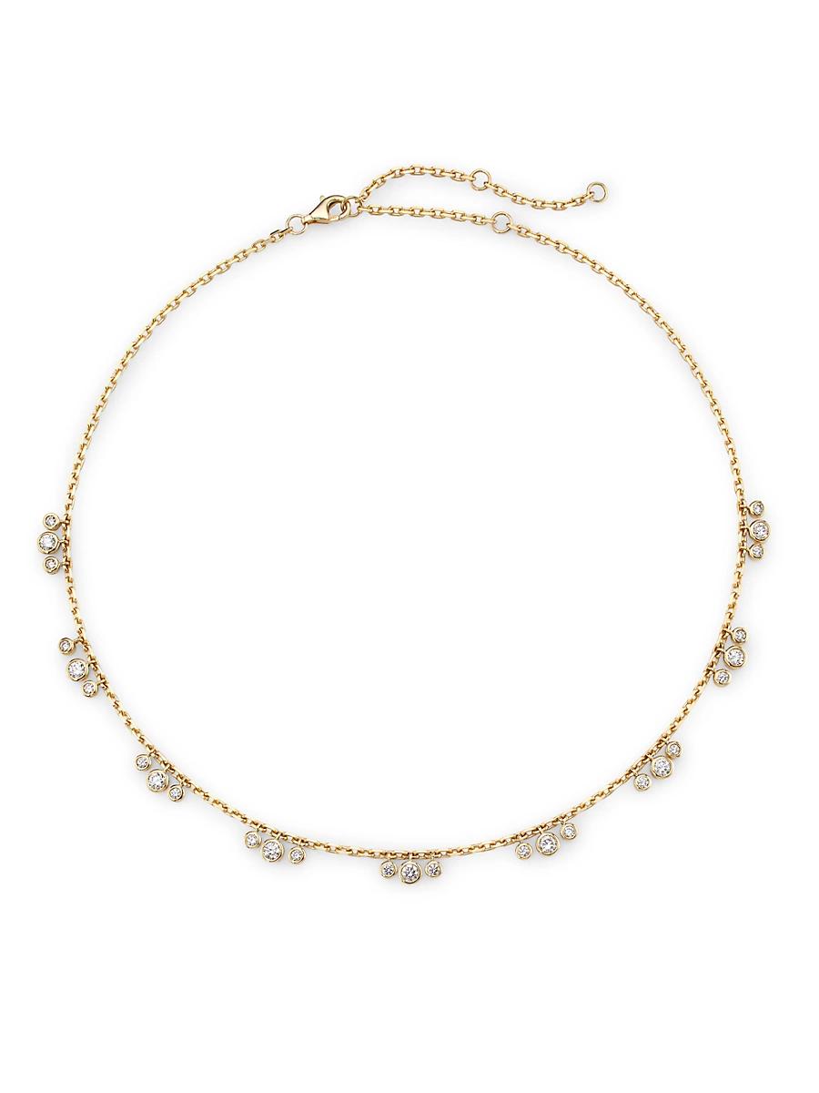 Womens 14K Yellow Gold & 1.38 TCW Diamond Necklace Product Image