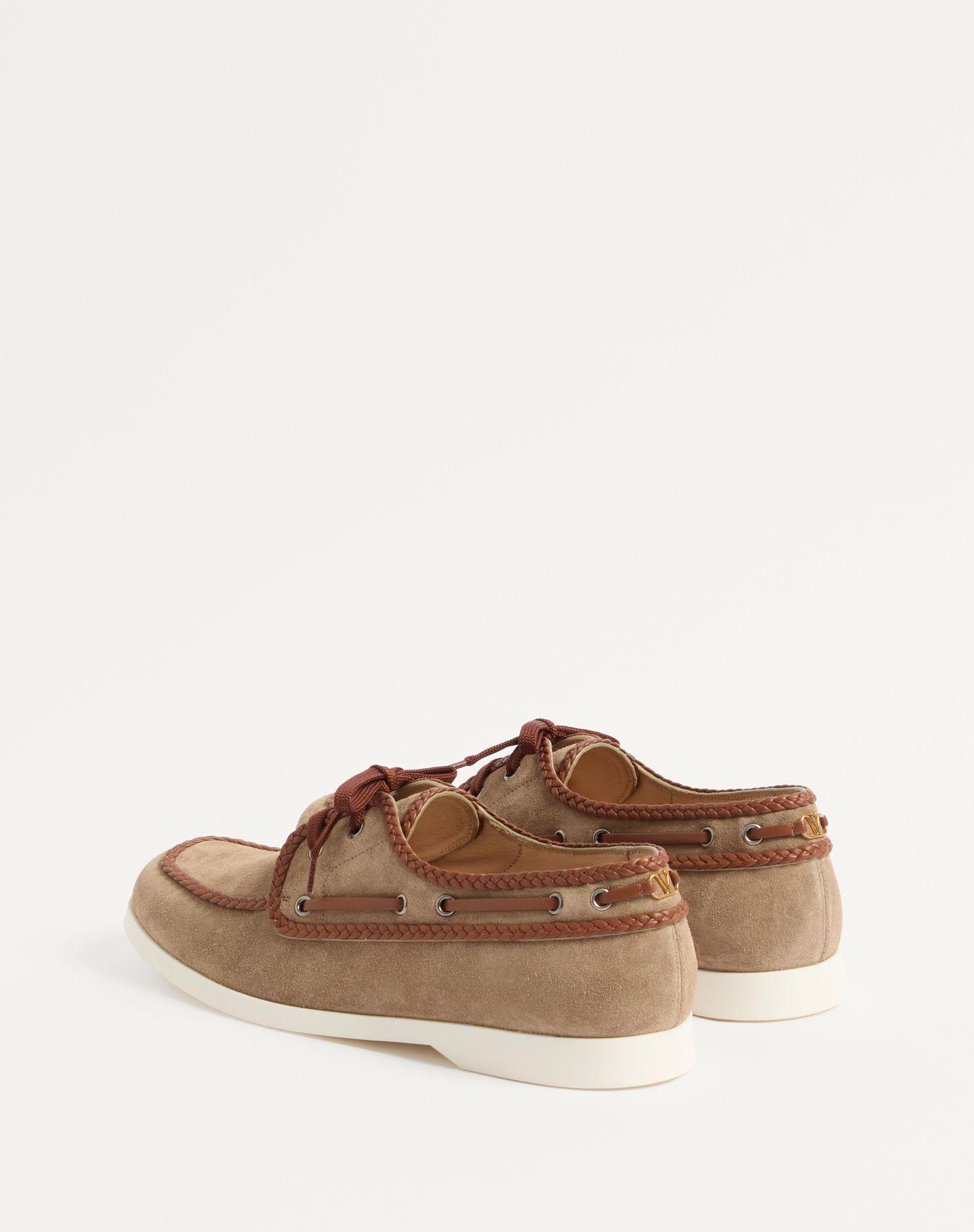Palm Avenue Crust And Nappa Leather Boat Shoe Product Image