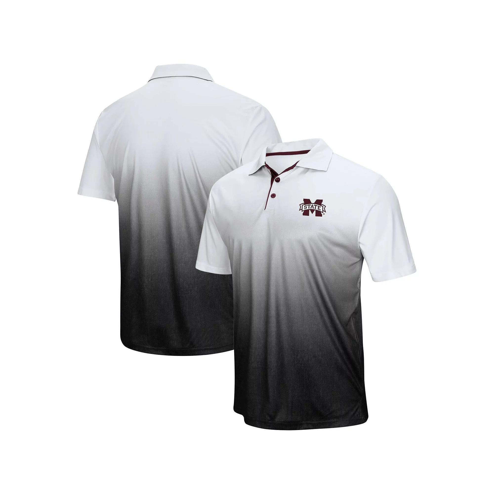 Men's Colosseum Gray Kansas State Wildcats Magic Team Logo Polo,  Product Image
