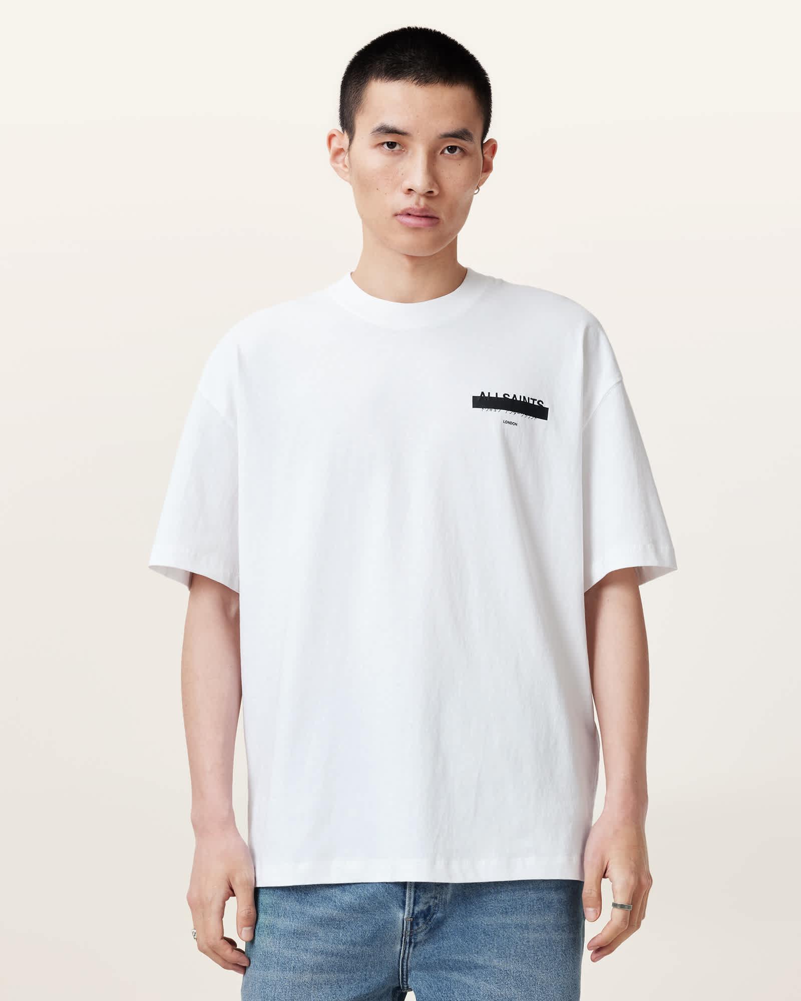 Redact Oversized Embroidered Logo T-Shirt Product Image