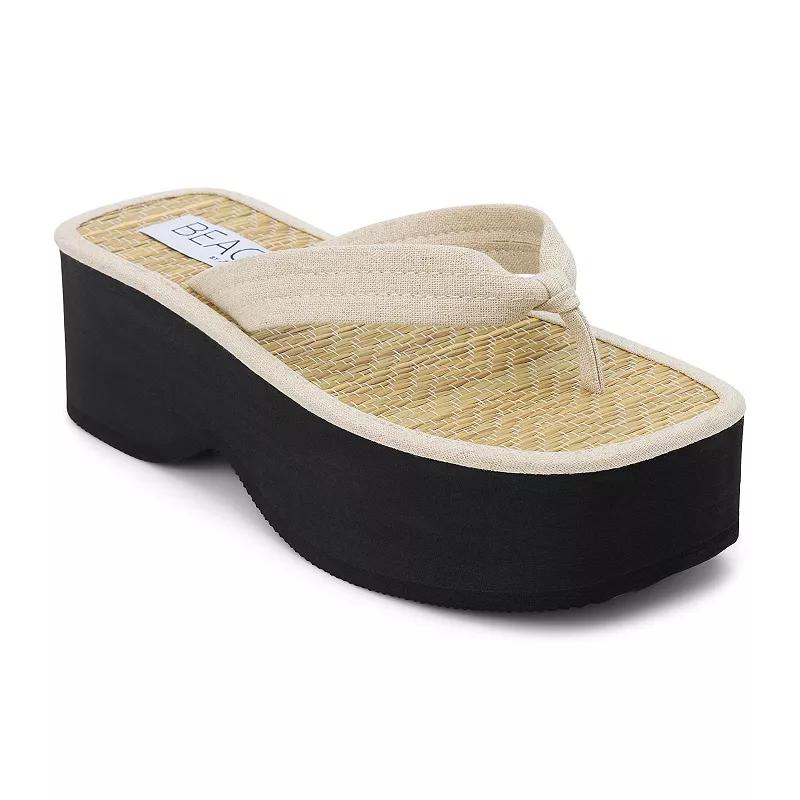 Beach Womens Vero Platform Thong Sandal Product Image