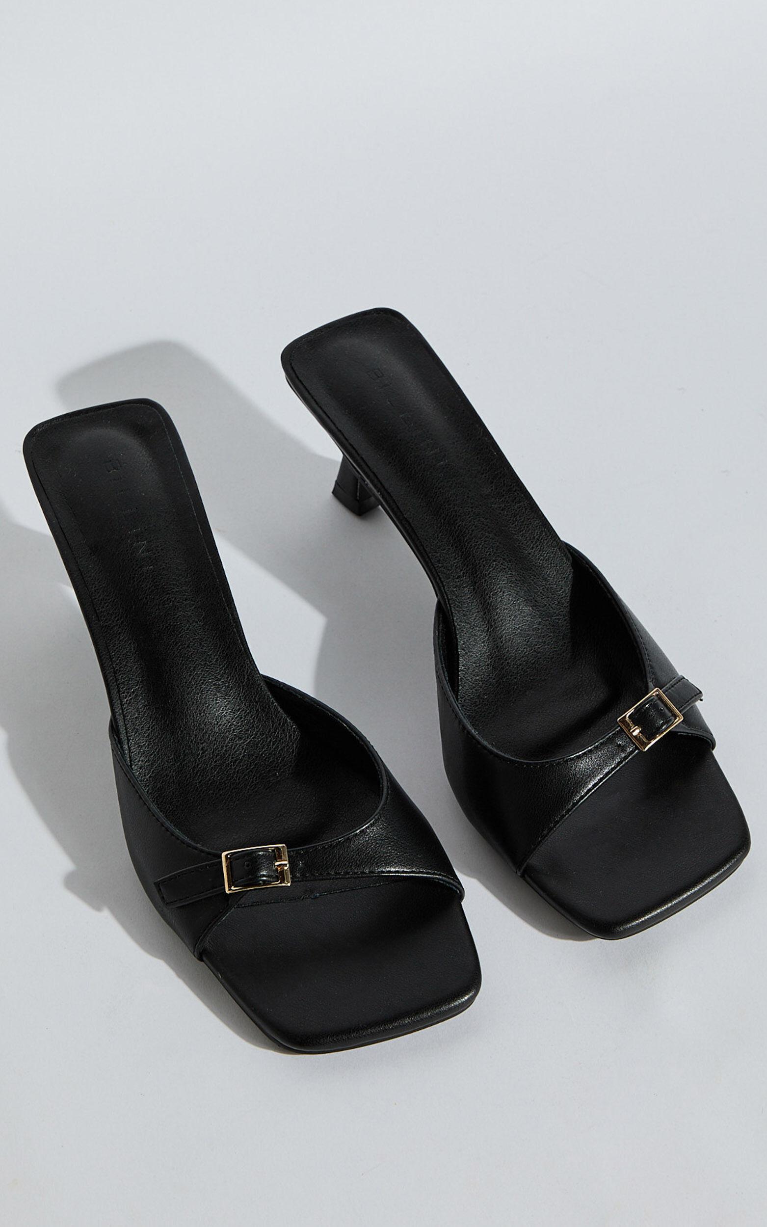 Billini - Tilden Hardware Detail Heels in Black Product Image