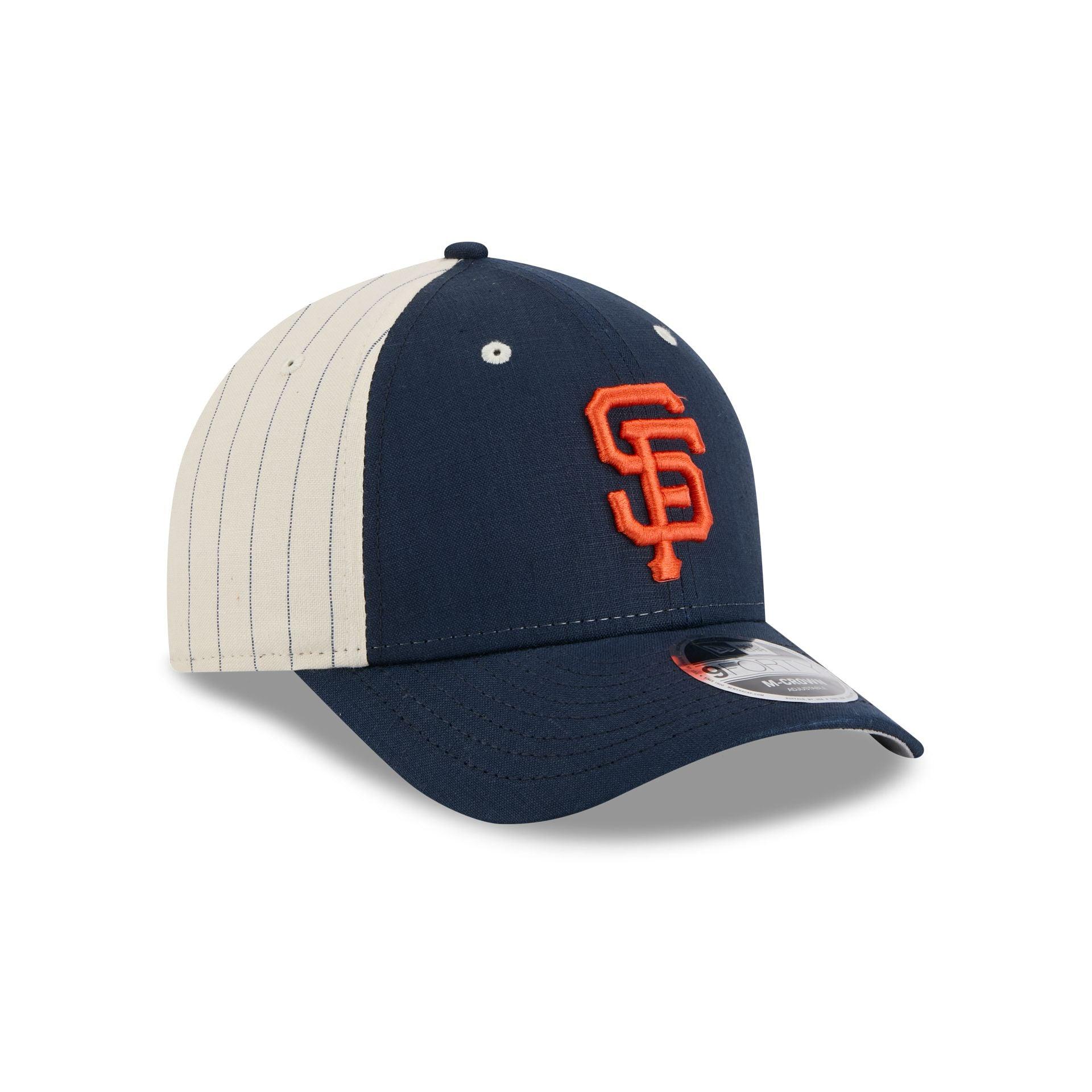 San Francisco Giants Linen 9FORTY M-Crown Snapback Hat Male Product Image