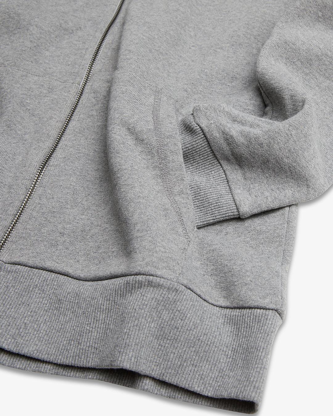 Circle Logo Hoodie - Grey Marle Product Image