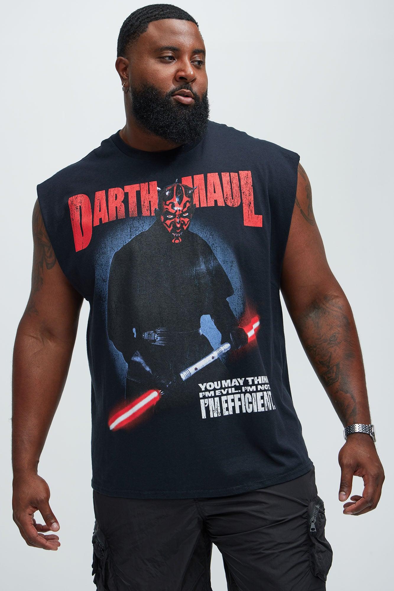 Star Wars Darth Maul Sleeveless Tee - Black Product Image