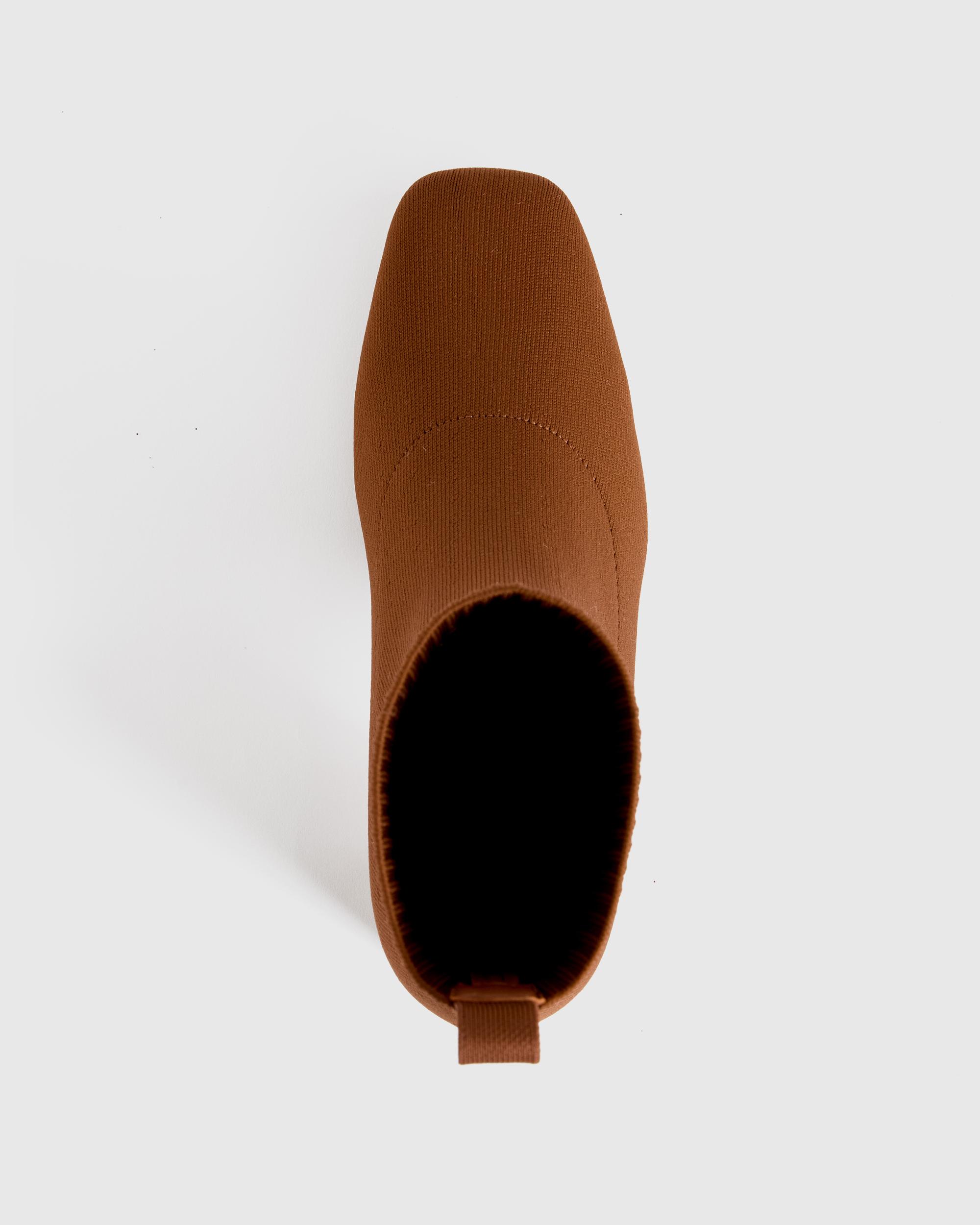 Quince | Women's Eco Knit Heeled Bootie Eco-Knit Product Image