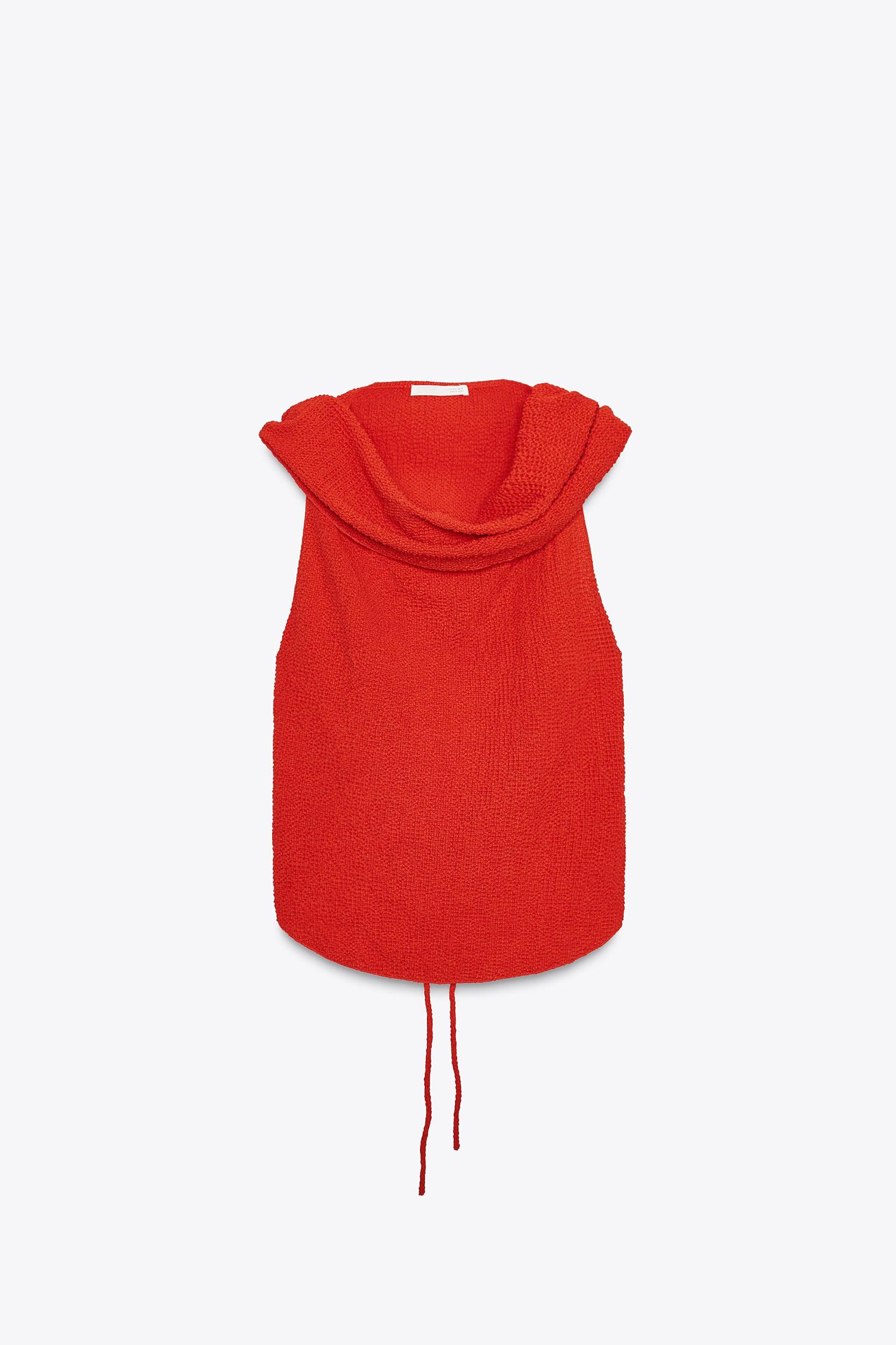 MULTI-POSITION LAYERED TEXTURED TOP Product Image