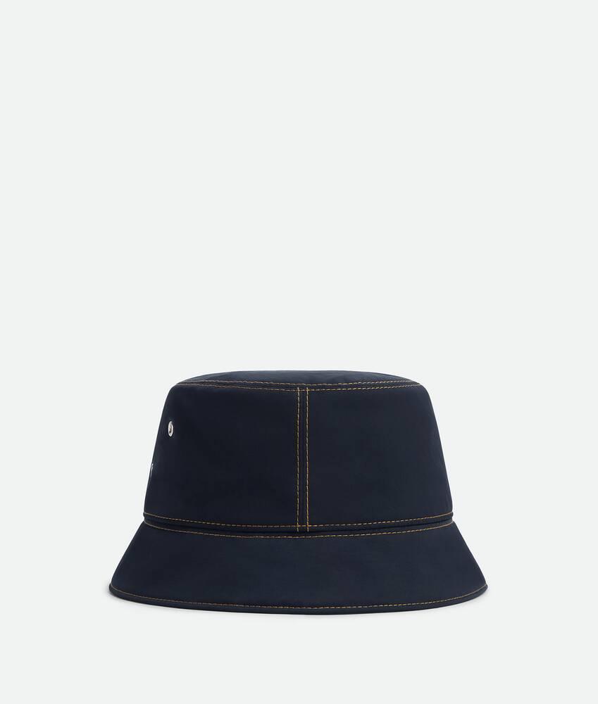 Men's Tech Nylon Bucket Hat in Navy Product Image