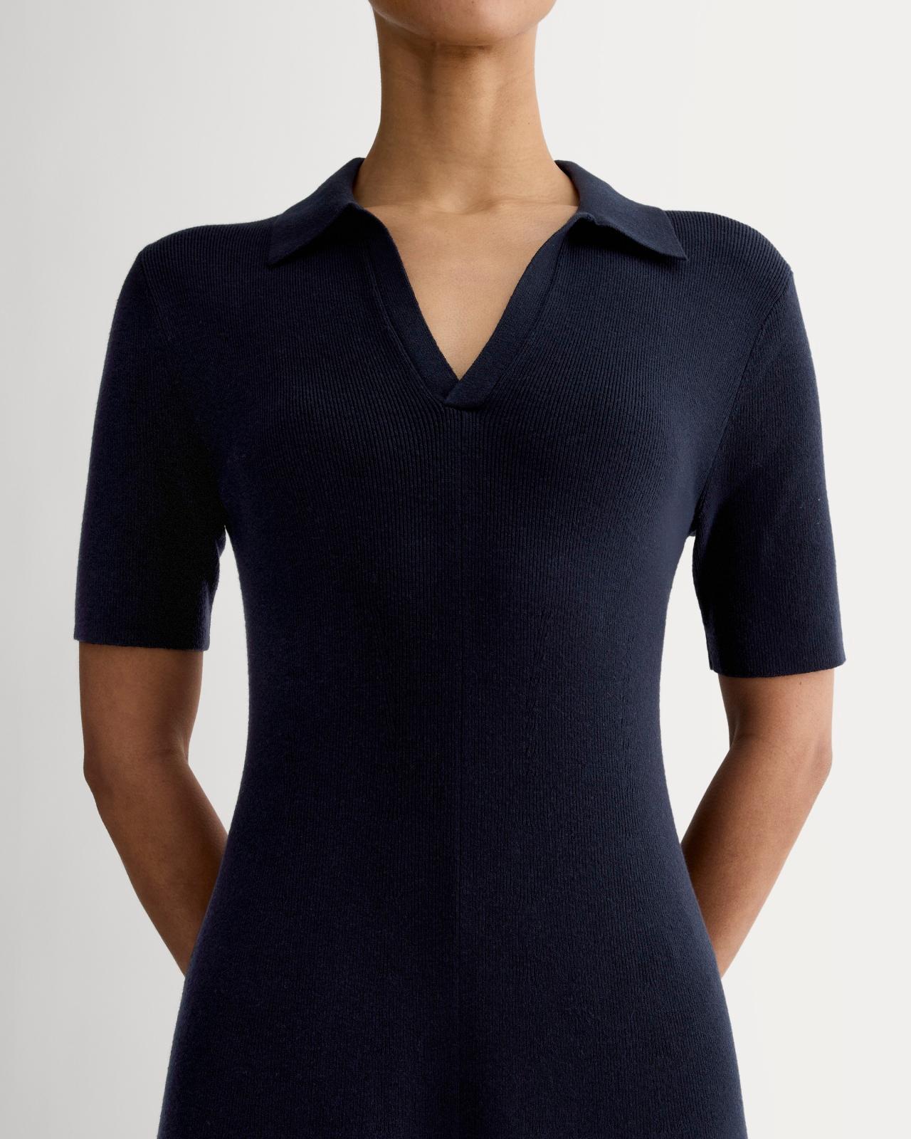 Womens Knit Polo Dress by Everlane Product Image