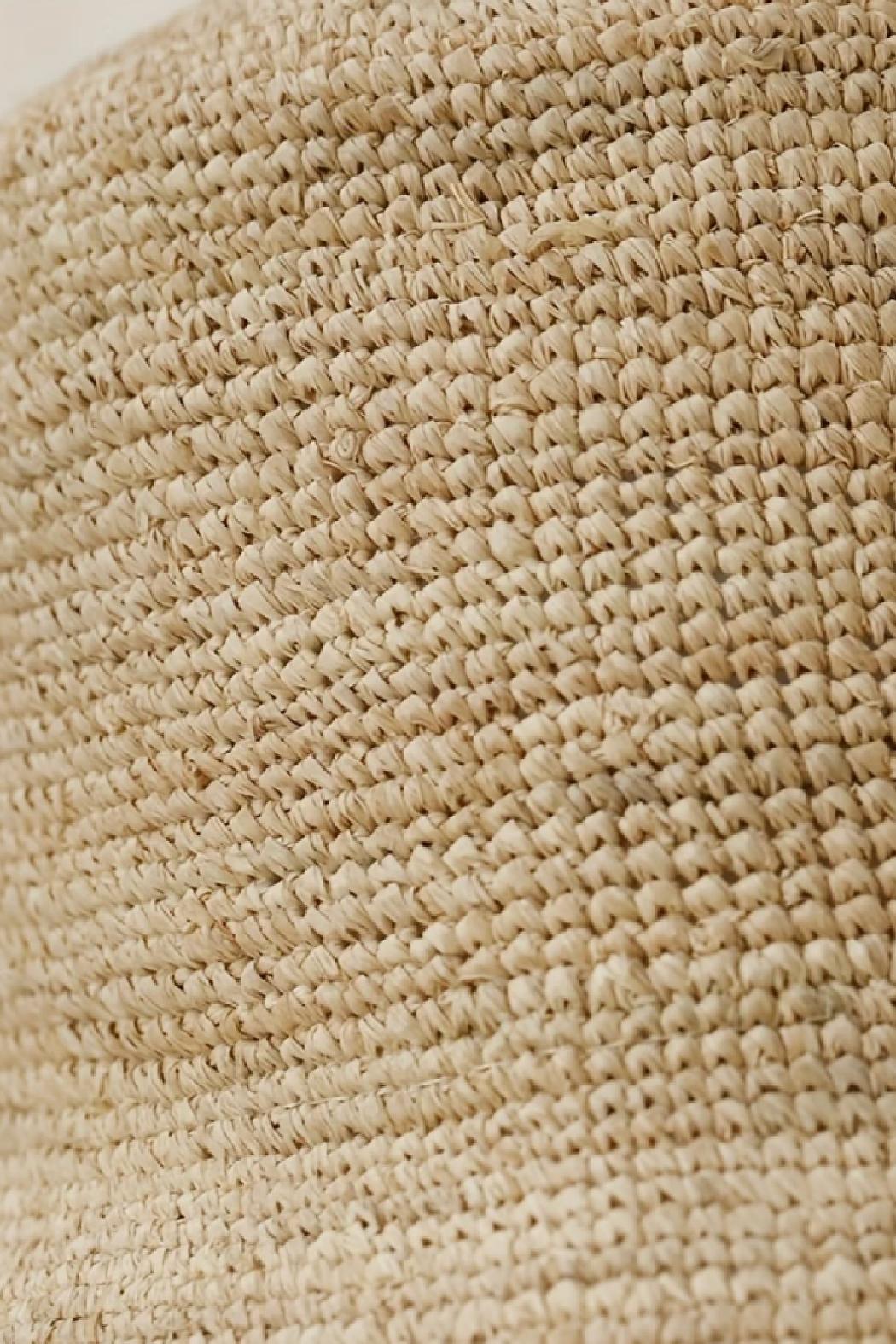 Straw Bucket Hat Product Image