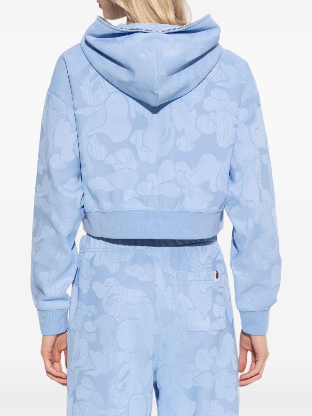 logo zip-up hoodie Product Image