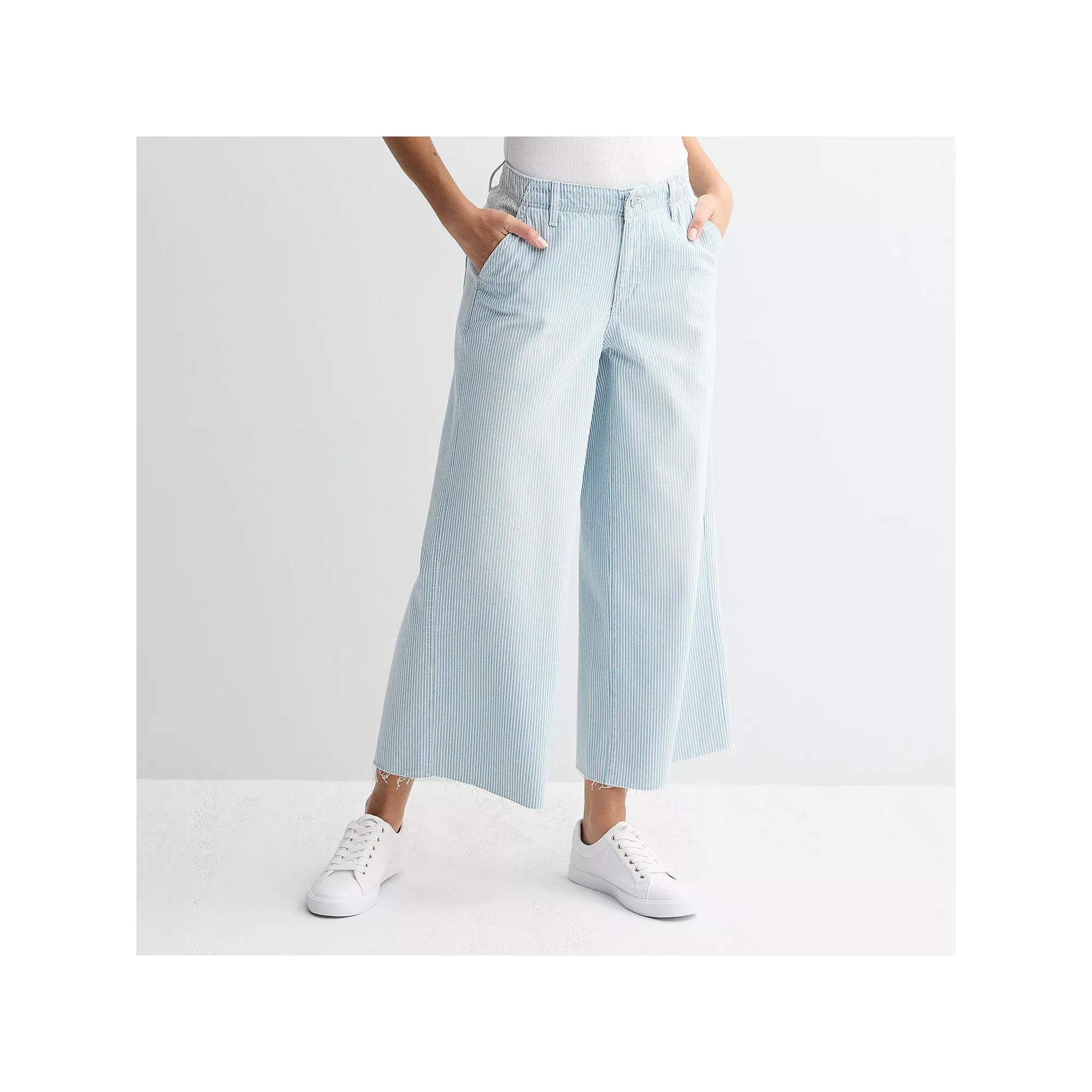 Women's Sonoma Goods For Life® Relaxed Fit Wide-Leg Ankle Jeans,  Product Image