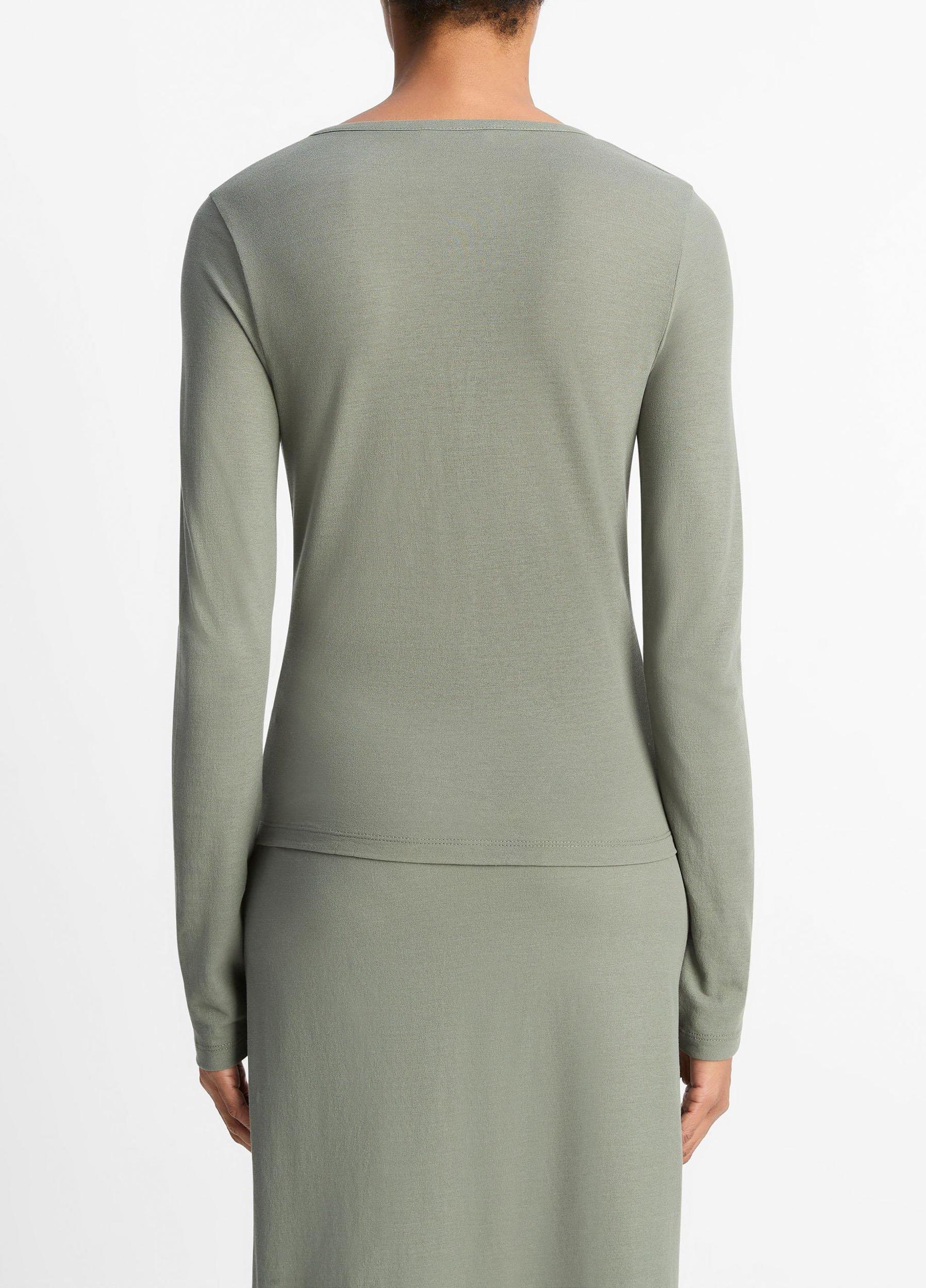 Cotton Crepe Jersey Cardigan Product Image