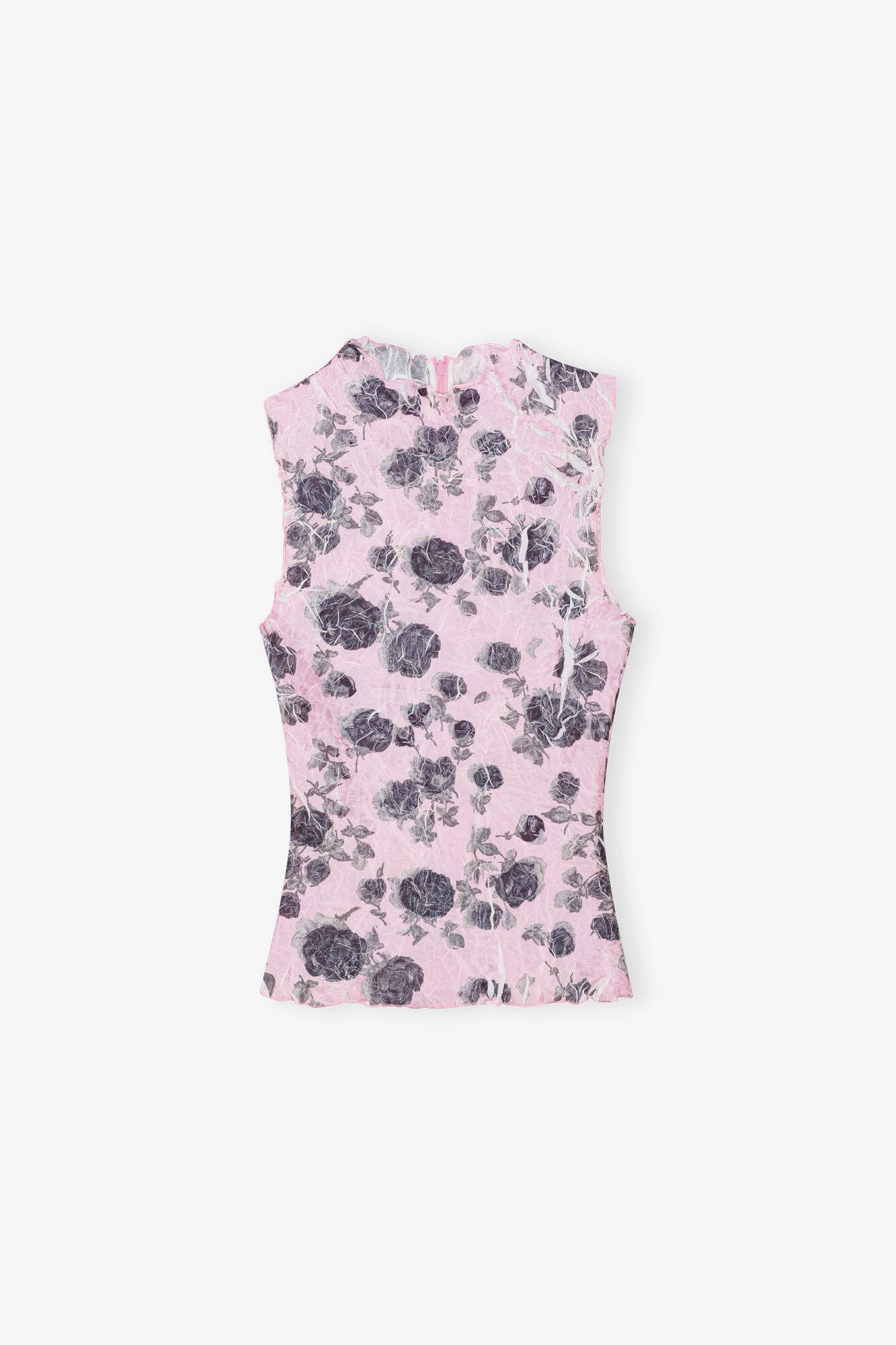 Pink Floral Printed Top Product Image