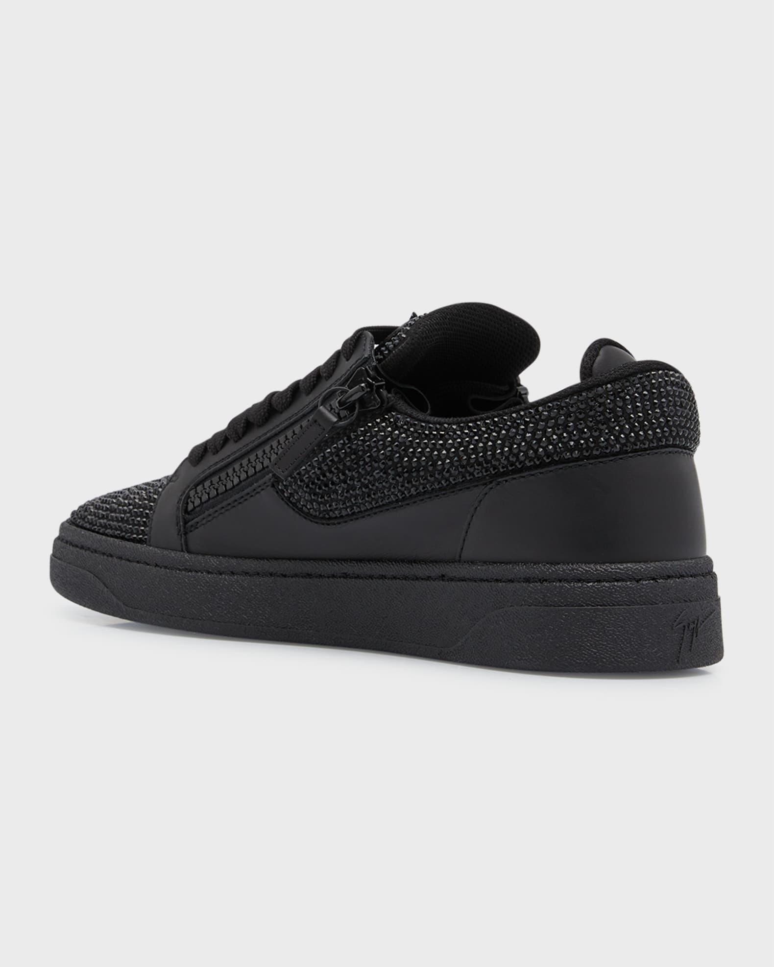 Men's GZ 94 Crystal Leather Low Top Sneakers Product Image