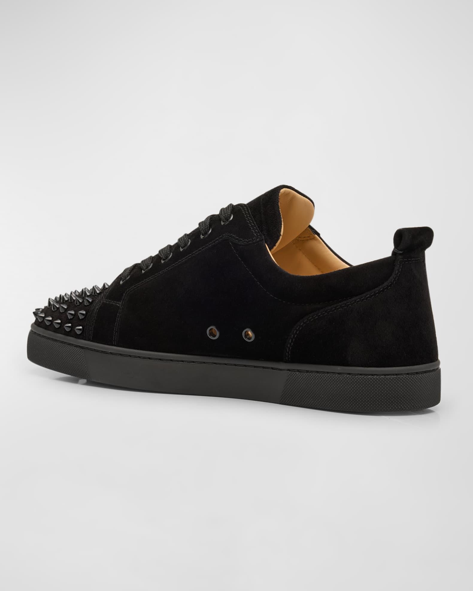 Men's Louis Junior Spikes Leather Low-Top Sneakers Product Image