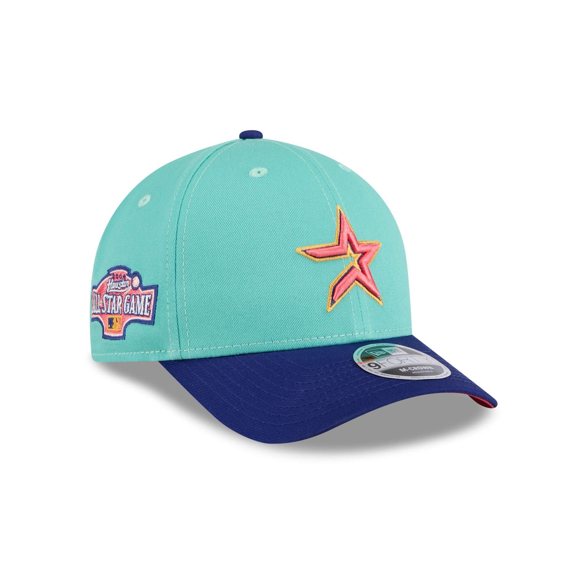 Houston Astros Clear Mint 9FORTY M-Crown Adjustable Hat Male Product Image