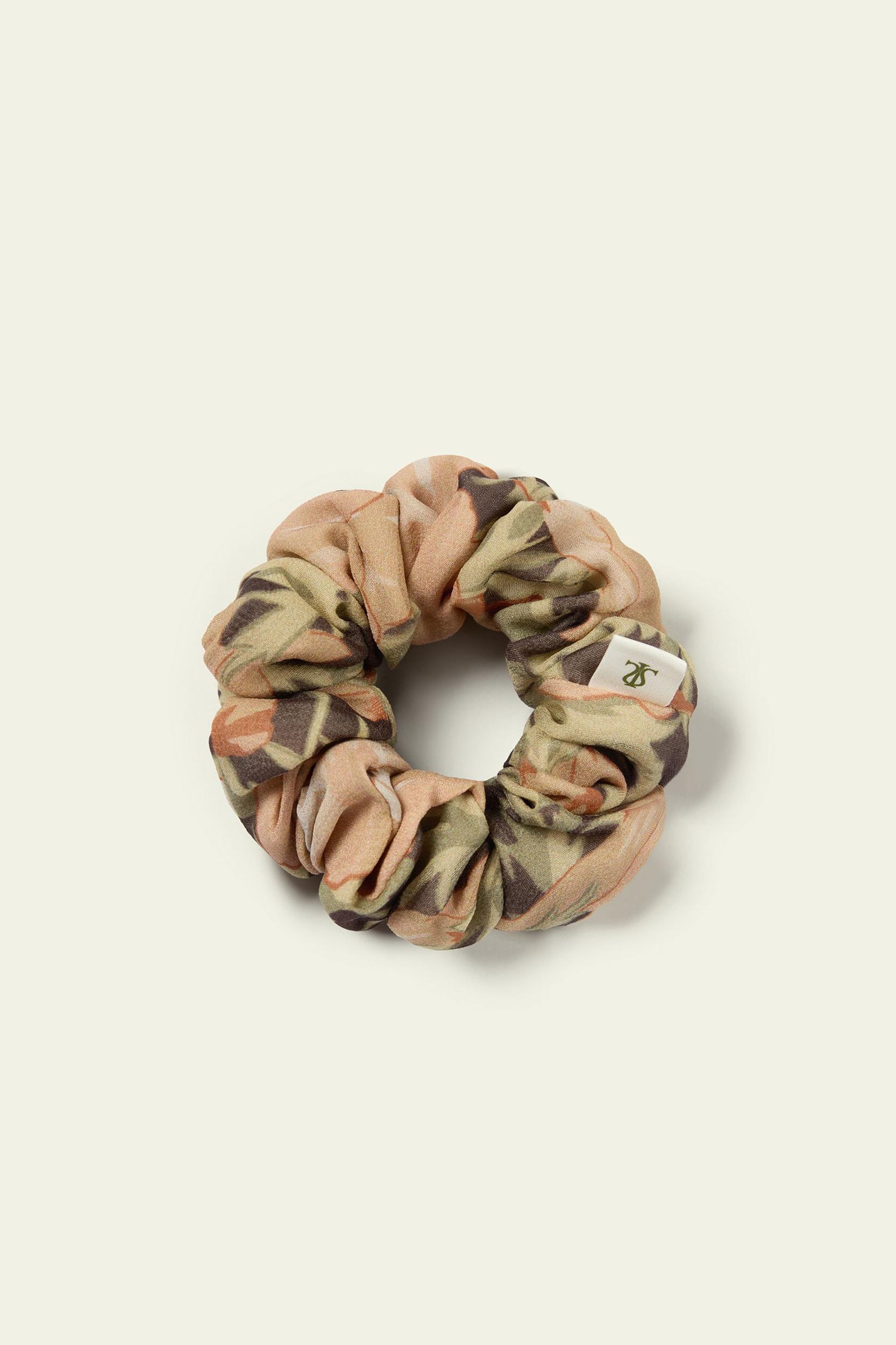 Poppy Bloom Scrunchies - Made With Liberty Fabric Product Image