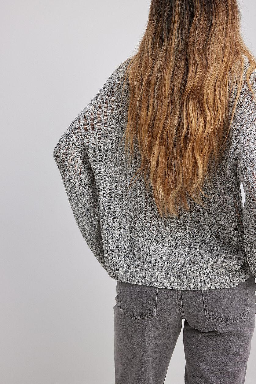 Loose Knitted Oversized Sweater Product Image