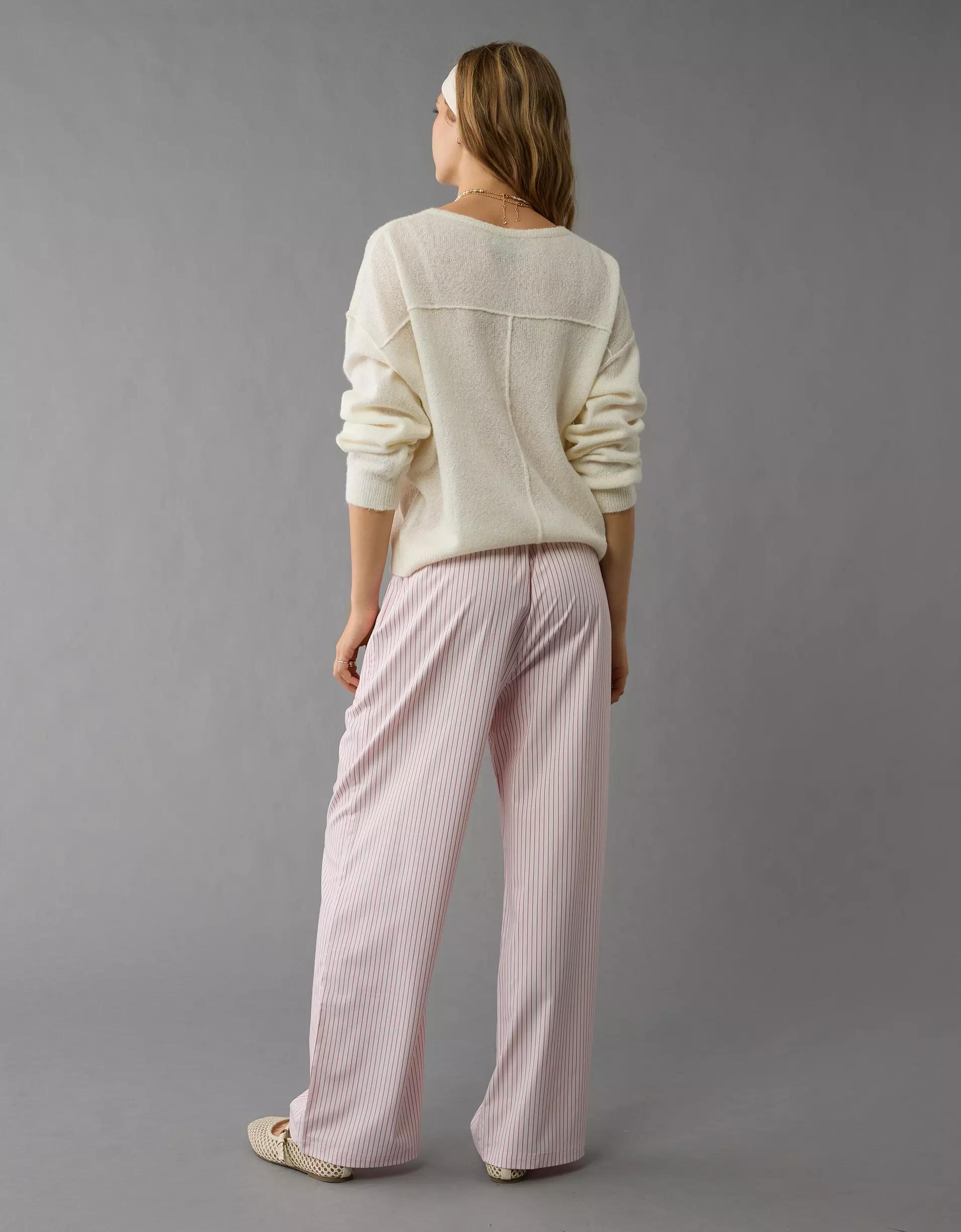 AE Woven Wide-Leg PJ Pant Product Image