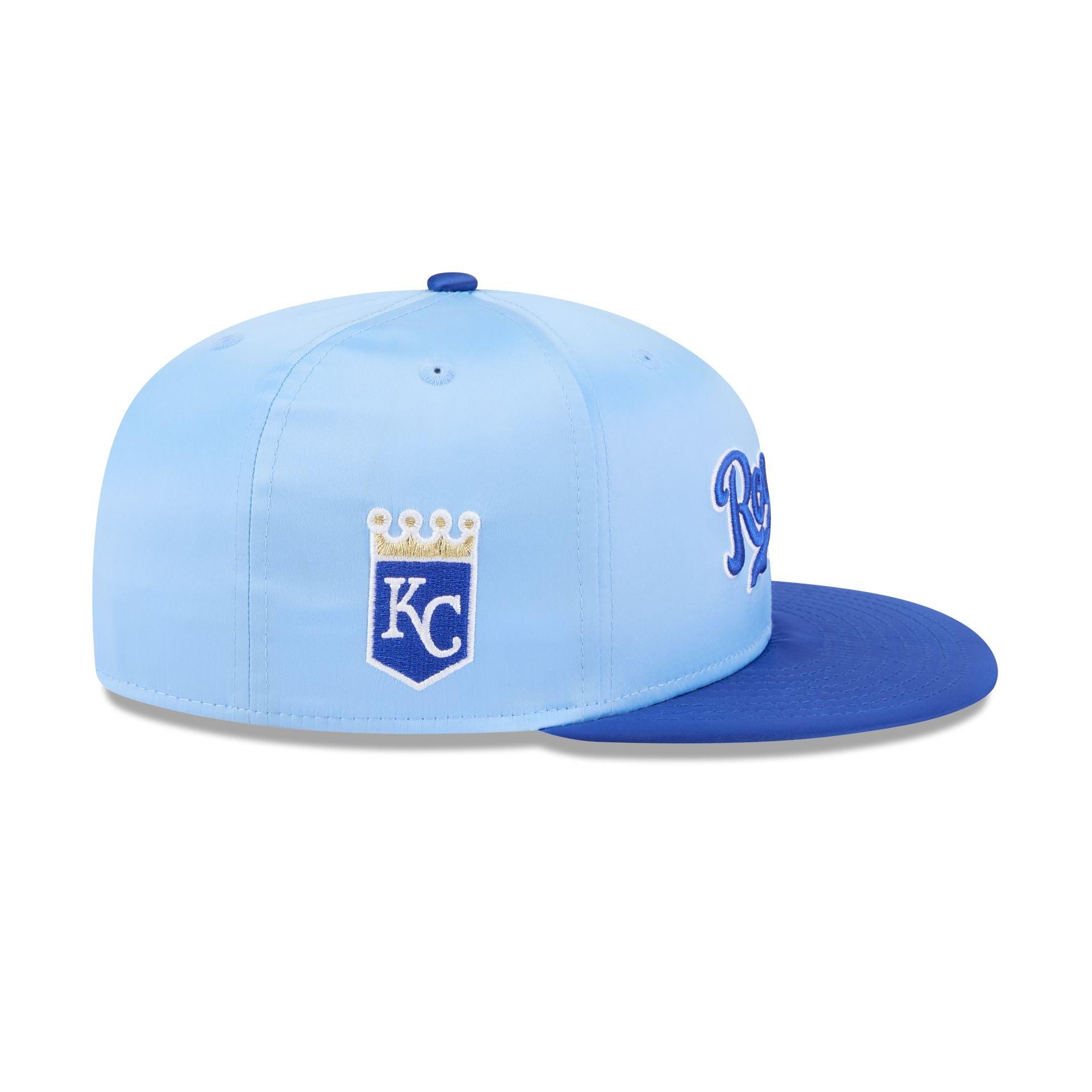 Kansas City Royals Spring Satin 59FIFTY Fitted Hat Male Product Image