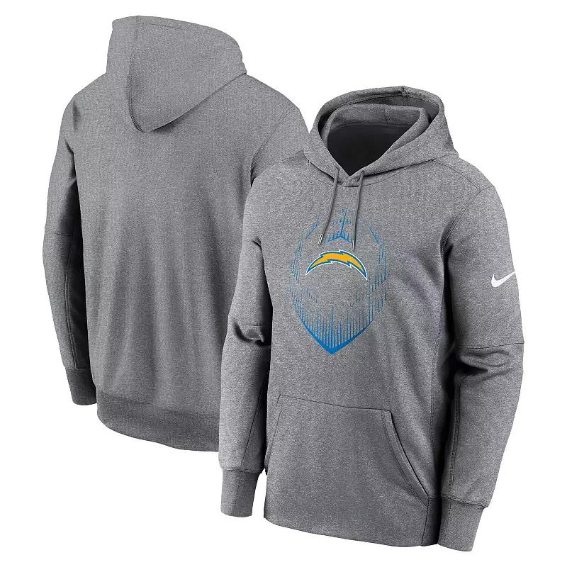 Men's Nike Heather Gray Cleveland Browns Performance Pullover Hoodie,  Product Image