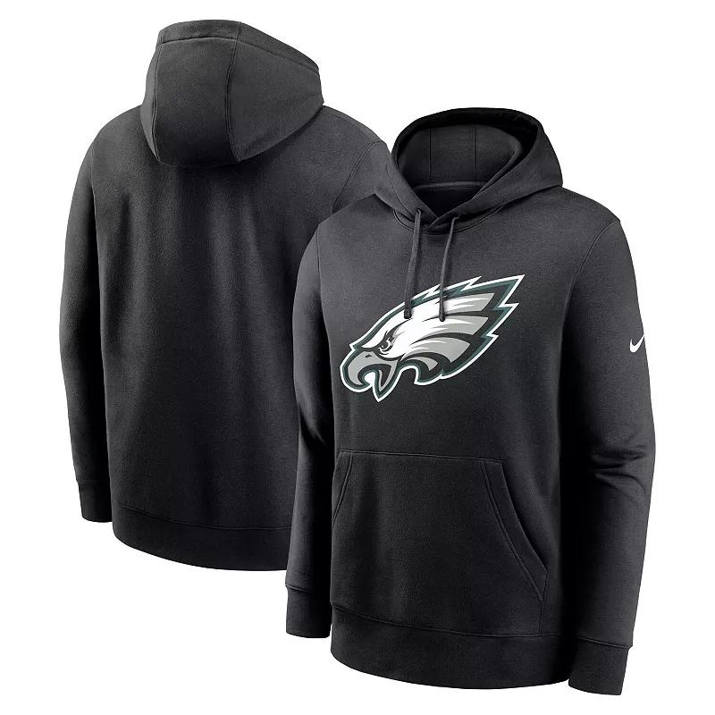 Men's Nike Black Philadelphia Eagles Primetime Club Logo Hoodie,  Product Image