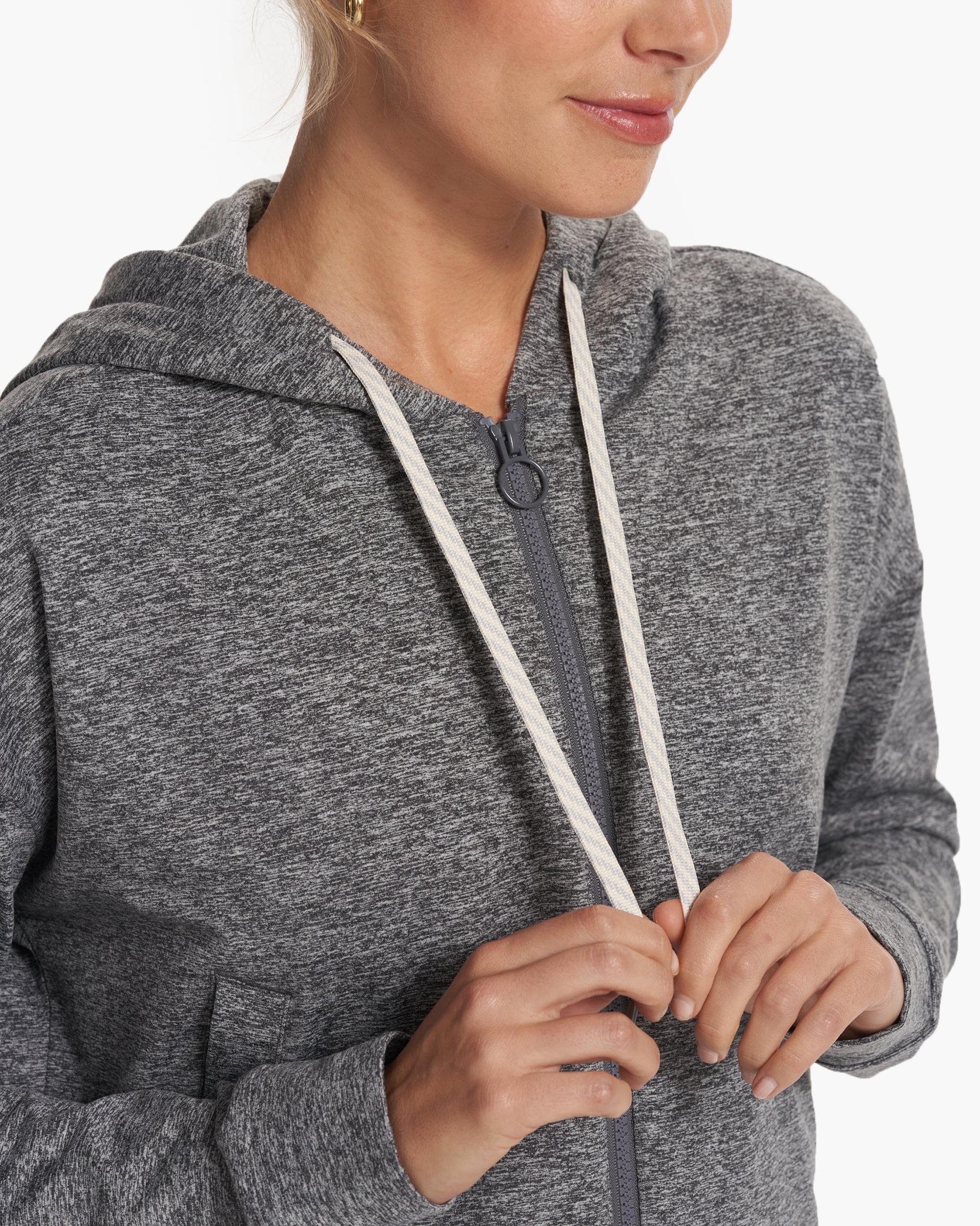 Granite Cropped Hoodie Product Image