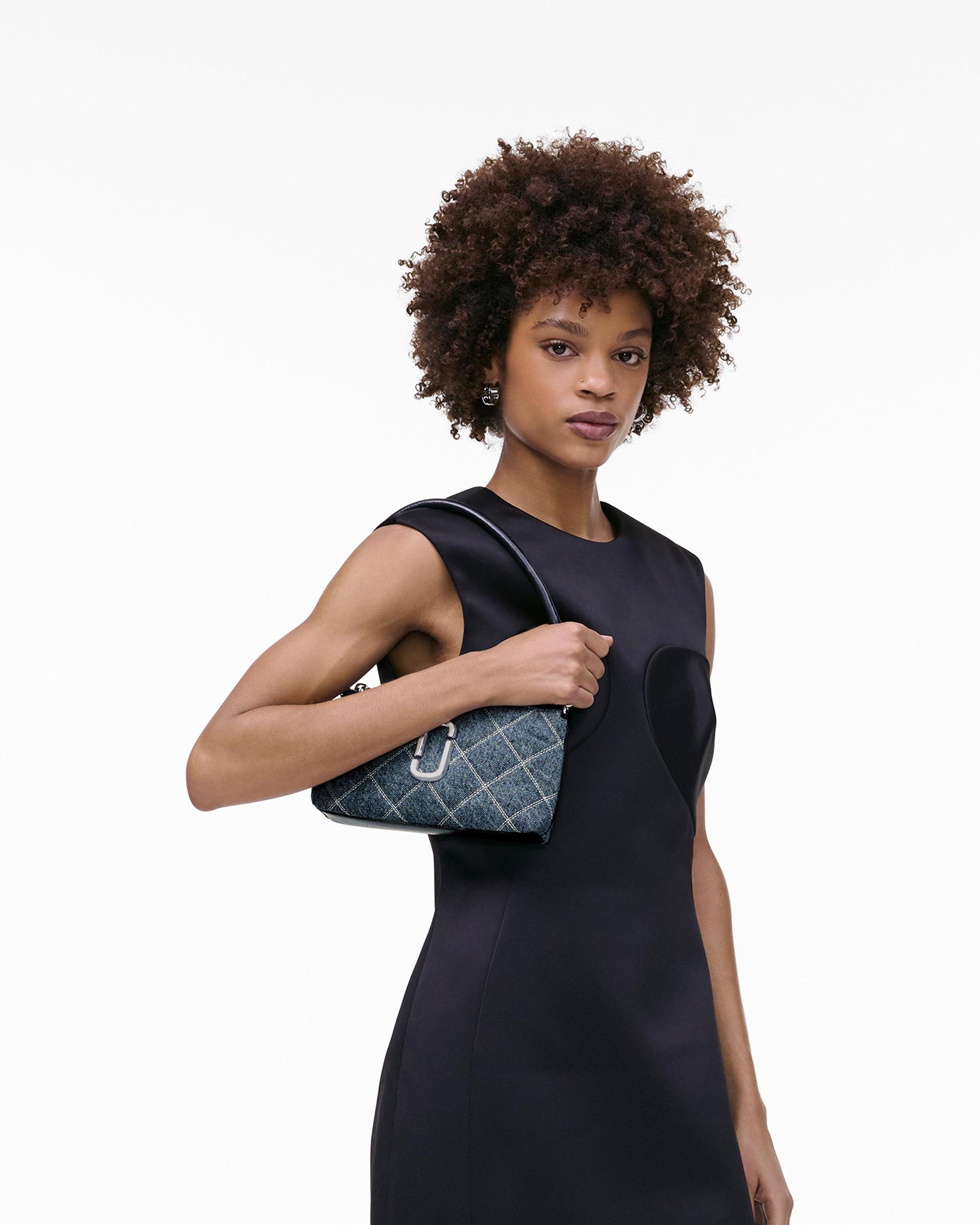 The Quilted Denim Snapshot Convertible Shoulder Bag Product Image