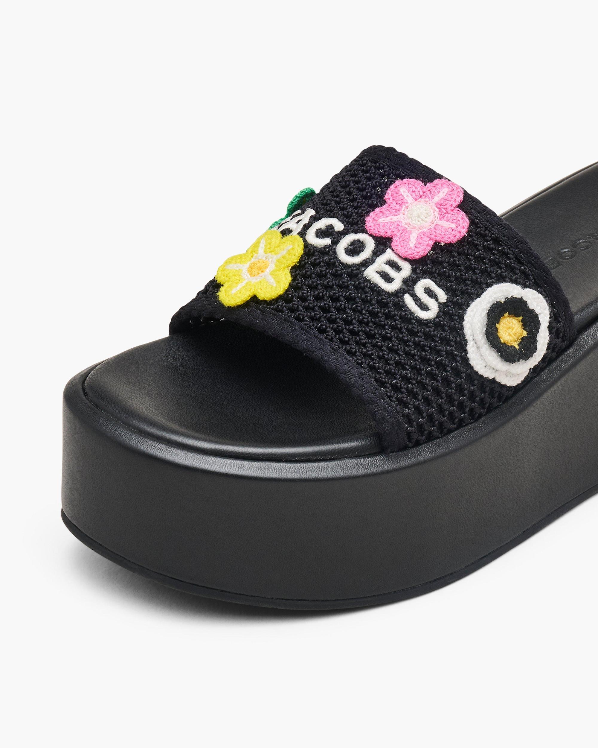 The Daisy Crochet Platform Sandal Product Image