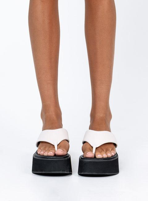 Crawley Sandals Cream Product Image