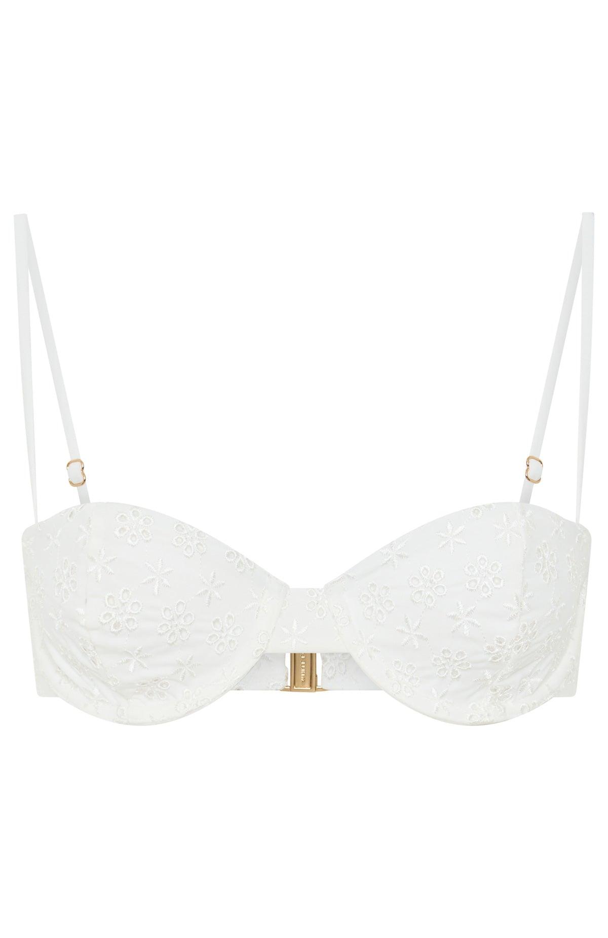 Damani Bikini Top White Product Image