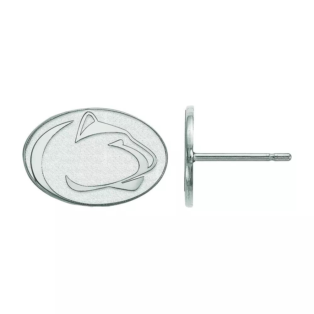 LogoArt Penn State Nittany Lions Sterling Silver Extra Small Post Earrings, Women's, Size: 9MM Product Image