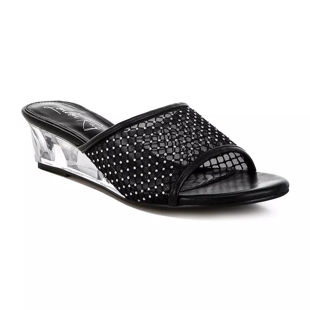 London Rag Tempra Women's Heeled Sandals, Size: 9, Black Product Image